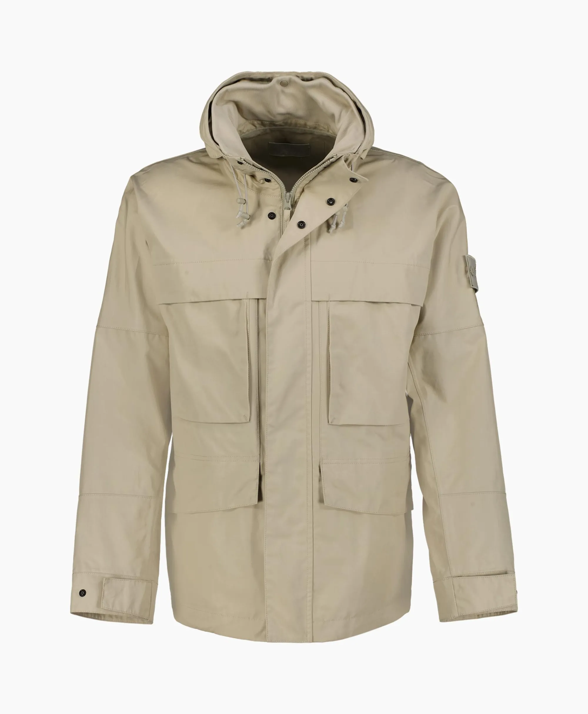 Stone Island Jack 433F1 Ghost Piece Beige*Heren Jassen