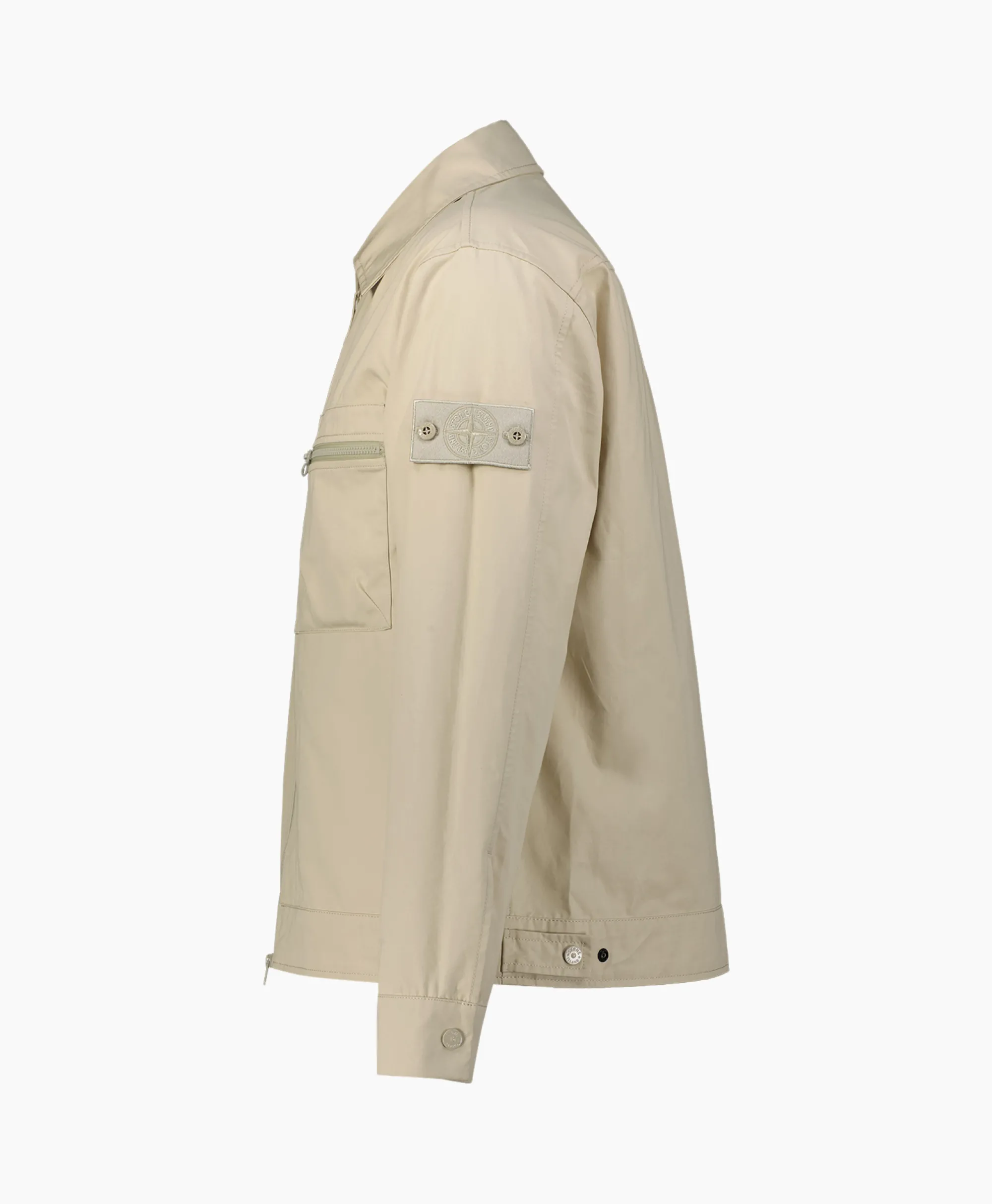 Stone Island Jack 432F1 Ghost Piece Beige*Heren Jassen