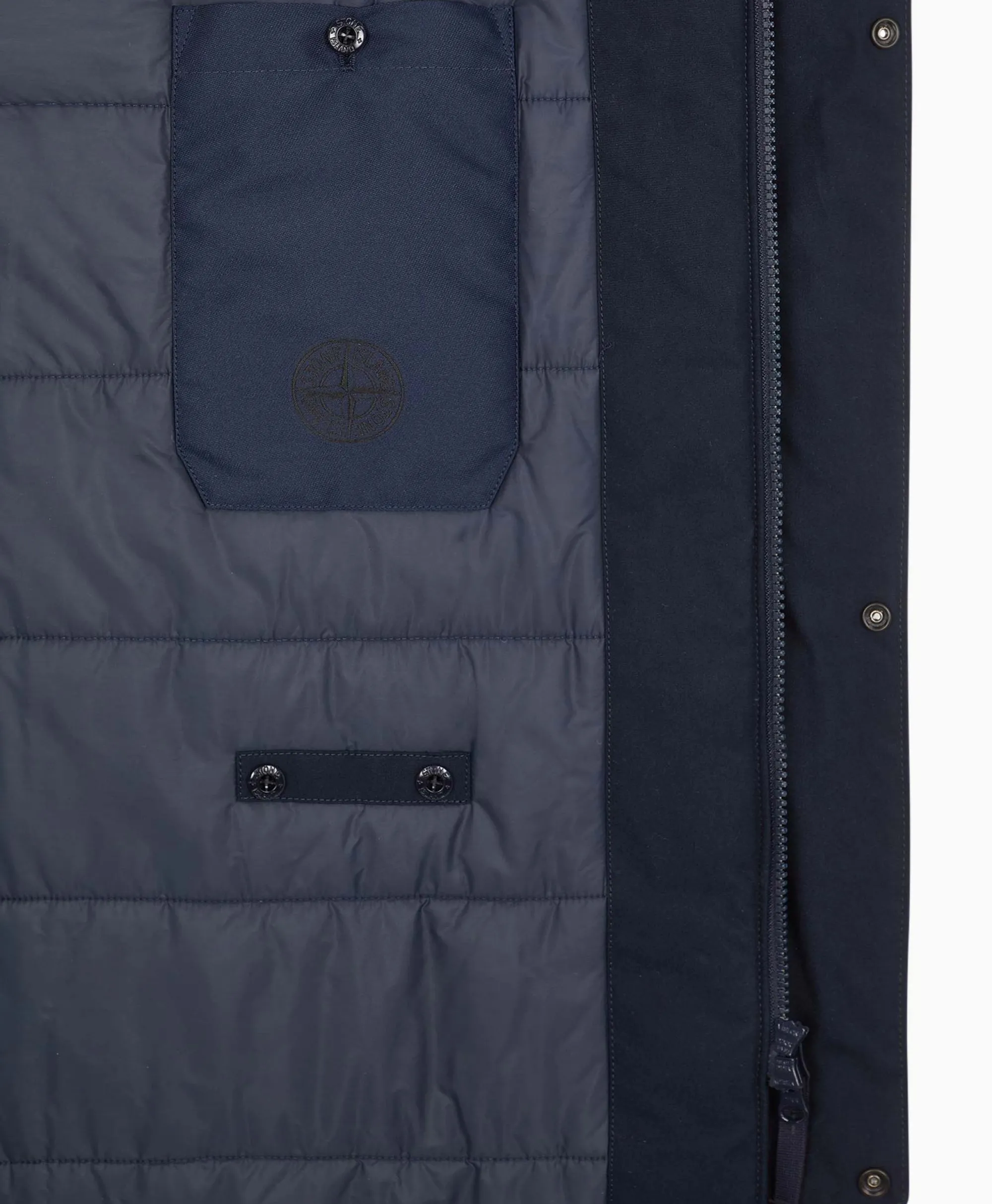 Stone Island Jas 710F1 Blauw*Heren Jassen