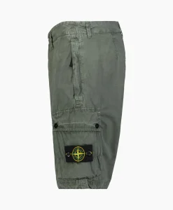 Stone Island Korte Broek L11Wa Bruin*Heren Broeken