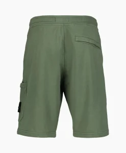 Stone Island Korte Broek 64651 Donker Groen*Heren Broeken