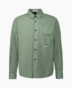 Stone Island Overshirt 11705 Bruin*Heren Jassen