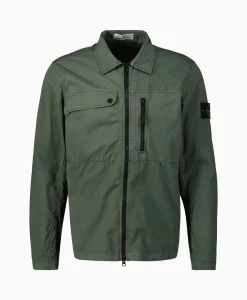 Stone Island Overshirt 10210 Bruin*Heren Jassen