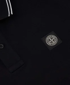 Stone Island Polo 2Sc18 Zwart*Heren Polo's