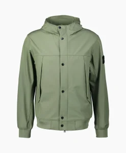 Stone Island Softshell Jas 40227 Bruin*Heren Jassen
