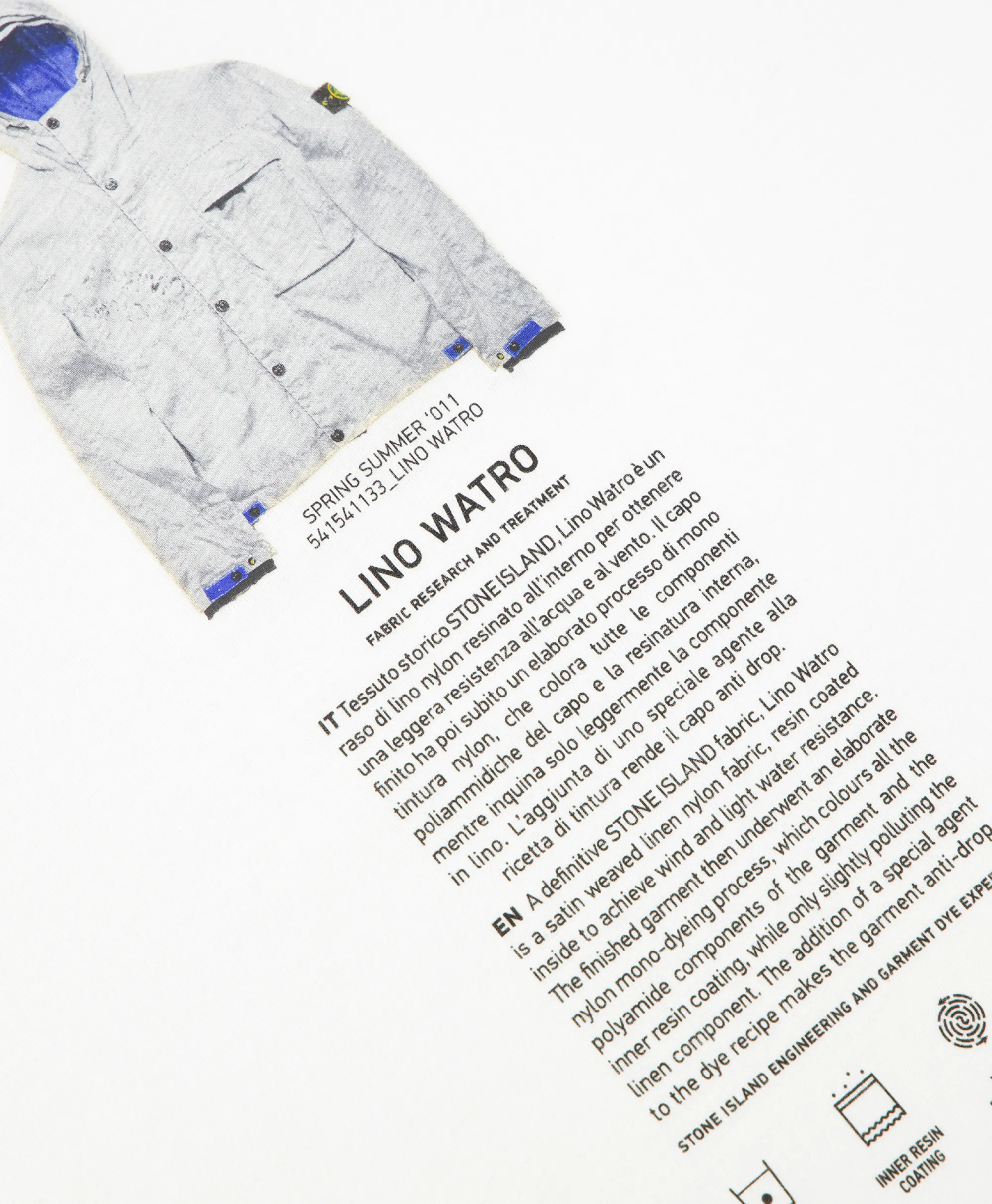 Stone Island T-Shirt 2Ns91 Wit*Heren T-Shirts