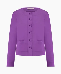 Studio Anneloes Blazer Janet Bonded Paars*Dames Blazers