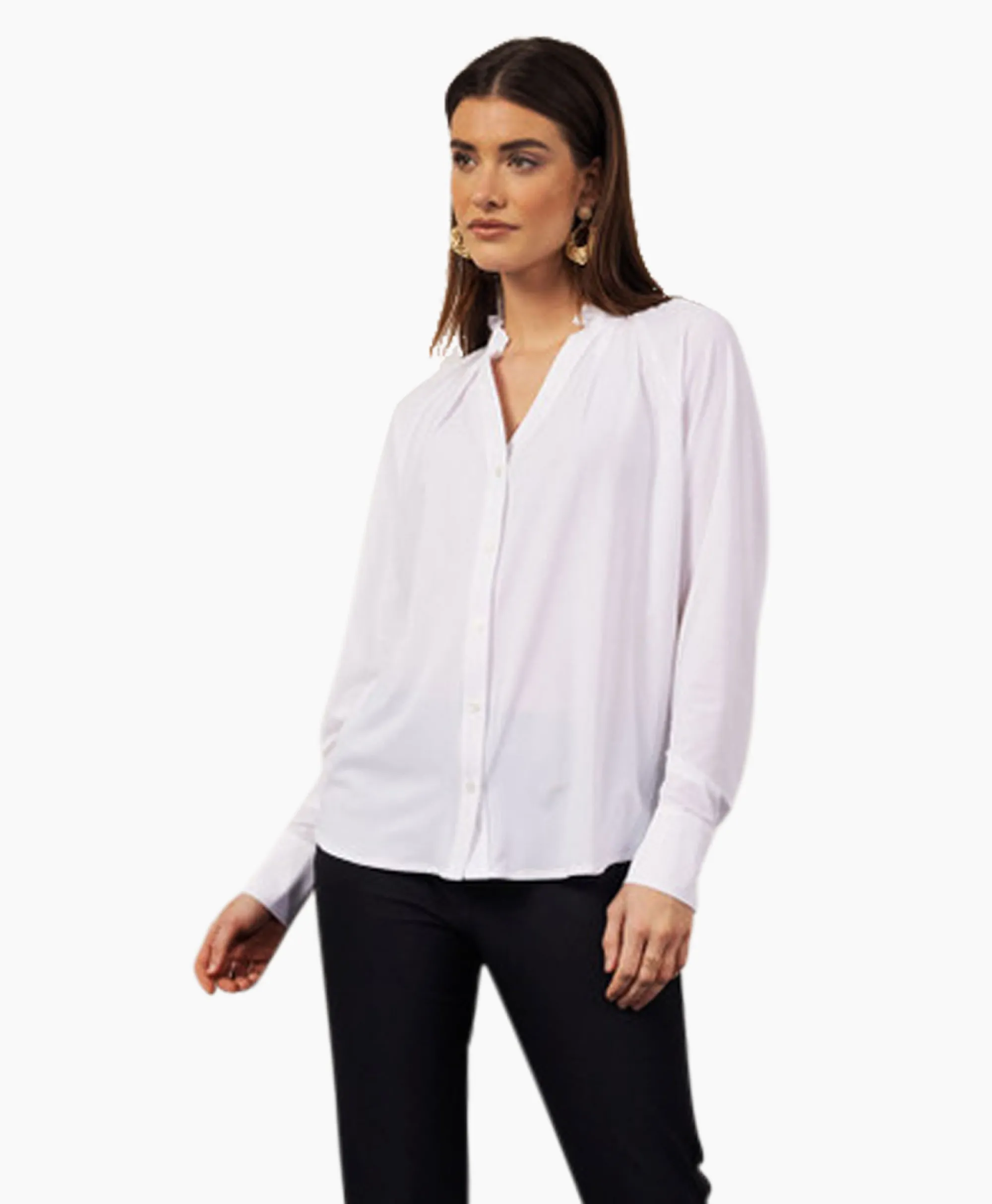 Studio Anneloes Blouse Maxim Wit*Dames Blouses
