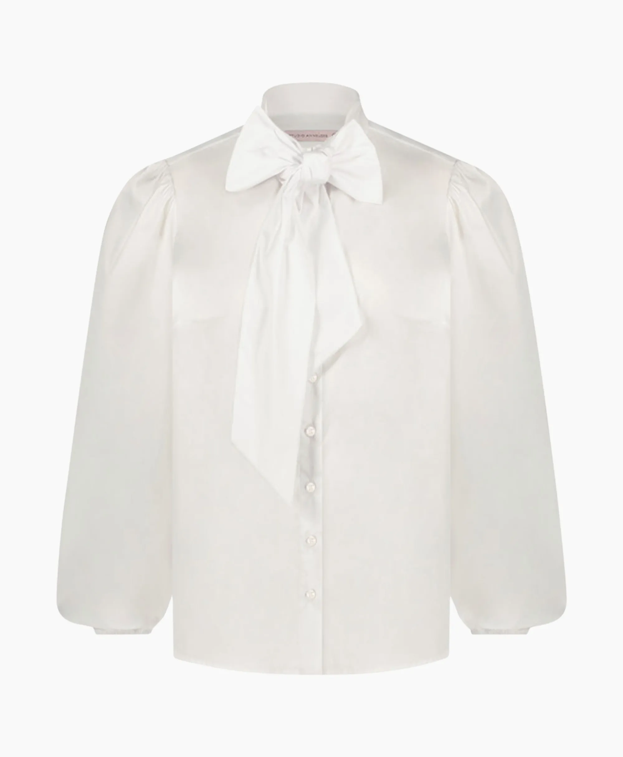 Studio Anneloes Blouse Shirley Poplin Wit*Dames Blouses