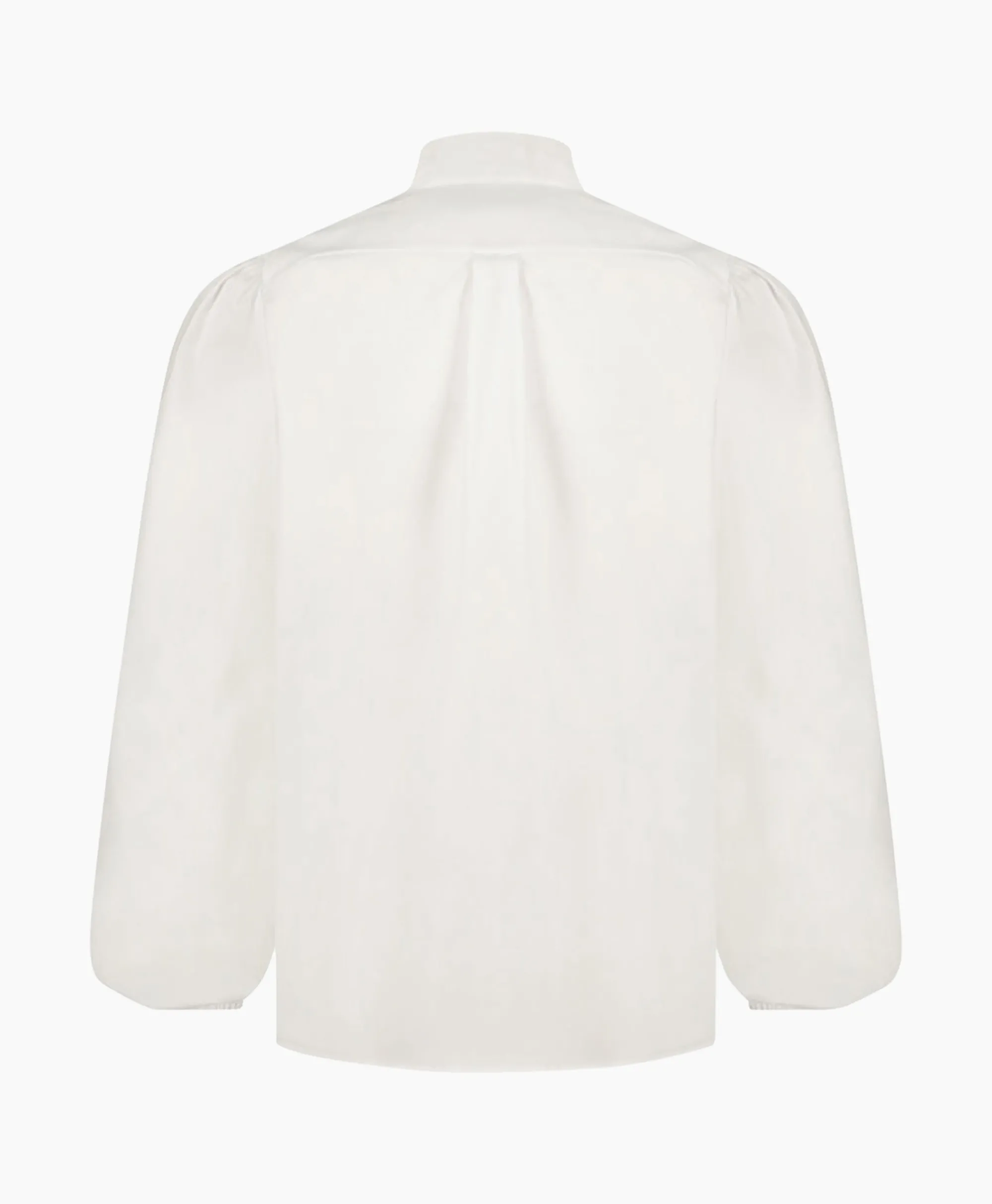 Studio Anneloes Blouse Shirley Poplin Wit*Dames Blouses