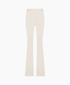 Studio Anneloes Broek Flair Long Shiny Bnd Trousers Off White*Dames Broeken