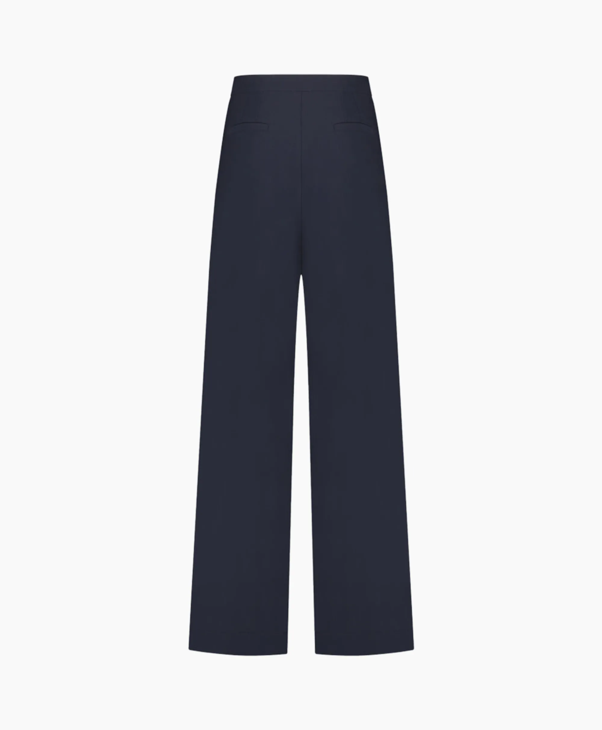 Studio Anneloes Broek Holly Bonded Trousers Donker Blauw*Dames Broeken