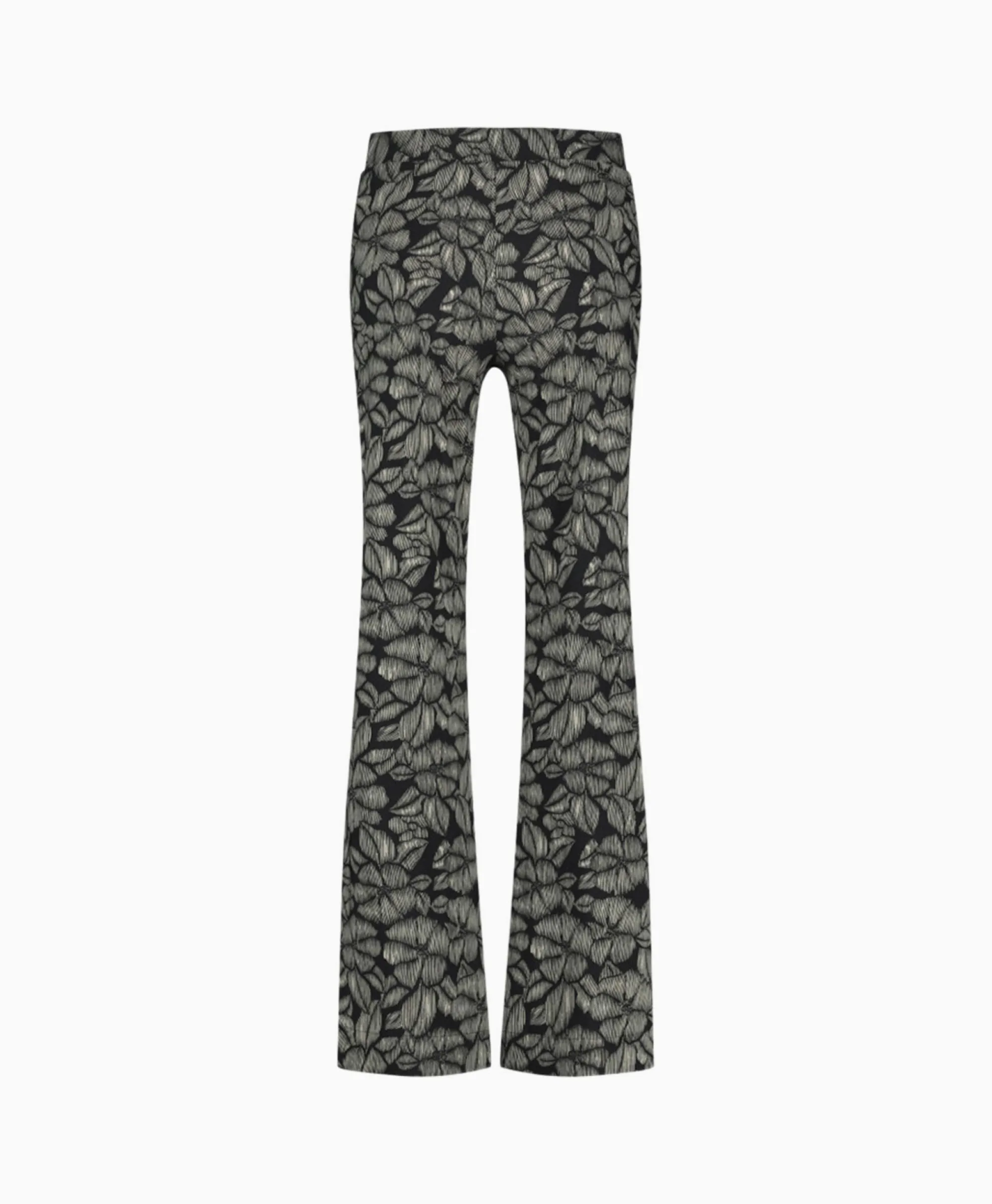 Studio Anneloes Broek Marilon Flower Trousers Zand*Dames Broeken