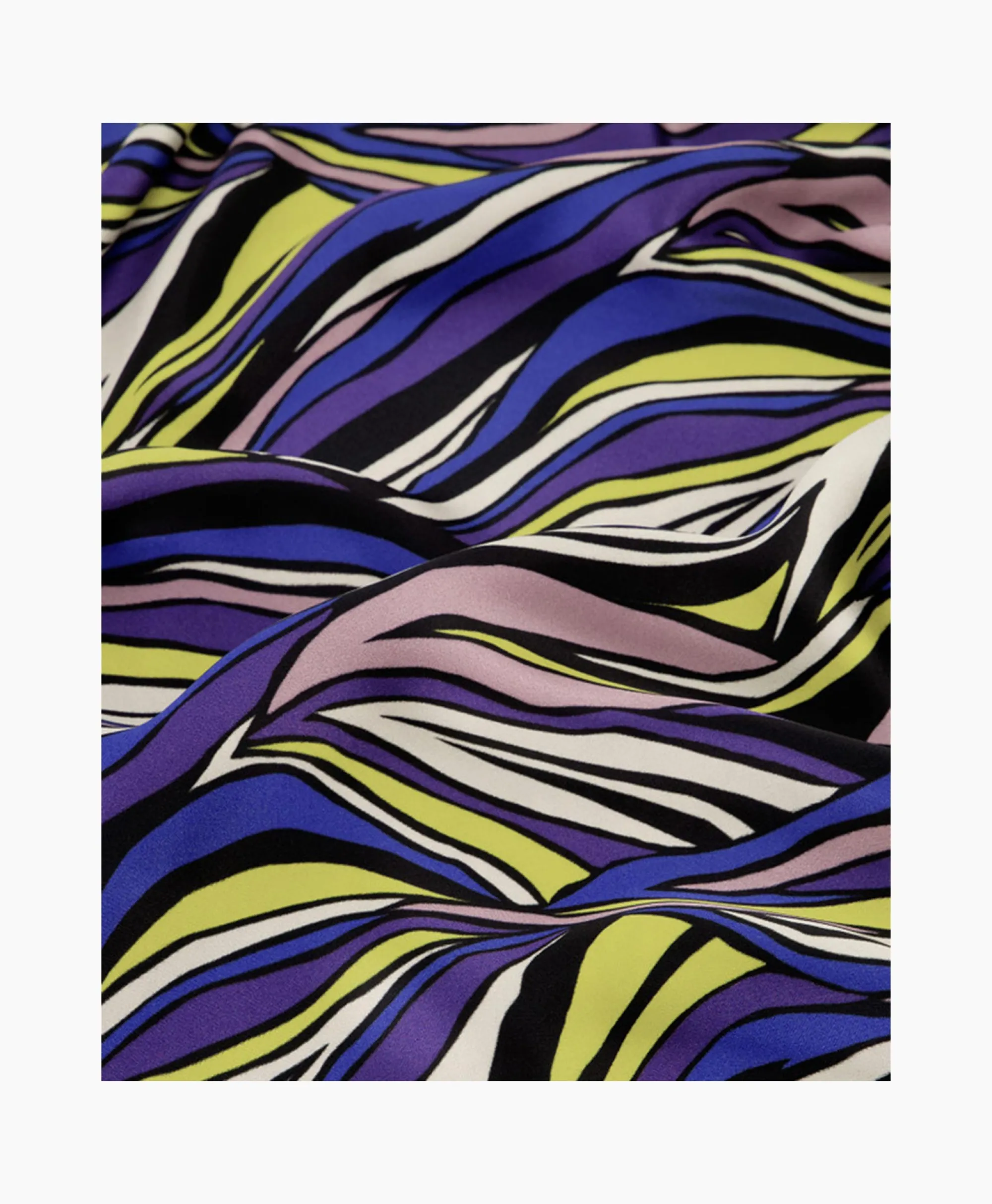 Studio Anneloes Sneaker Bodil Satin Scarf Groen*Dames Sjaals