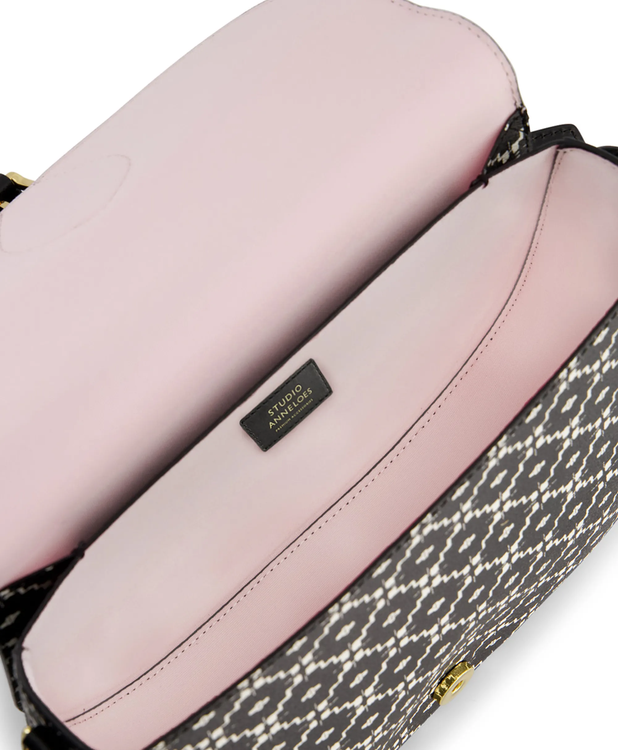 Studio Anneloes Tas Crossbag Sa Print Zwart*Dames Tassen