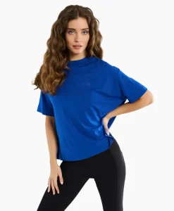 Studio Anneloes Top & T-Shirt Dani Sport Tee Blauw*Dames T-Shirts & Tops