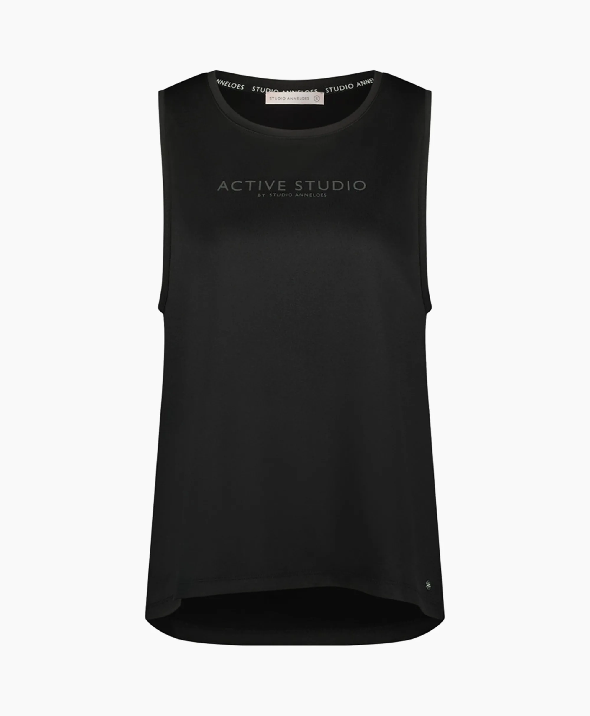 Studio Anneloes Top Elza Sport Zwart Dessin*Dames T-Shirts & Tops