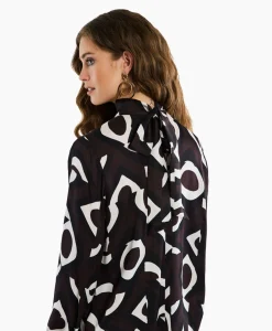 Studio Anneloes Top Izzie Satin Eyes Bruin*Dames T-Shirts & Tops