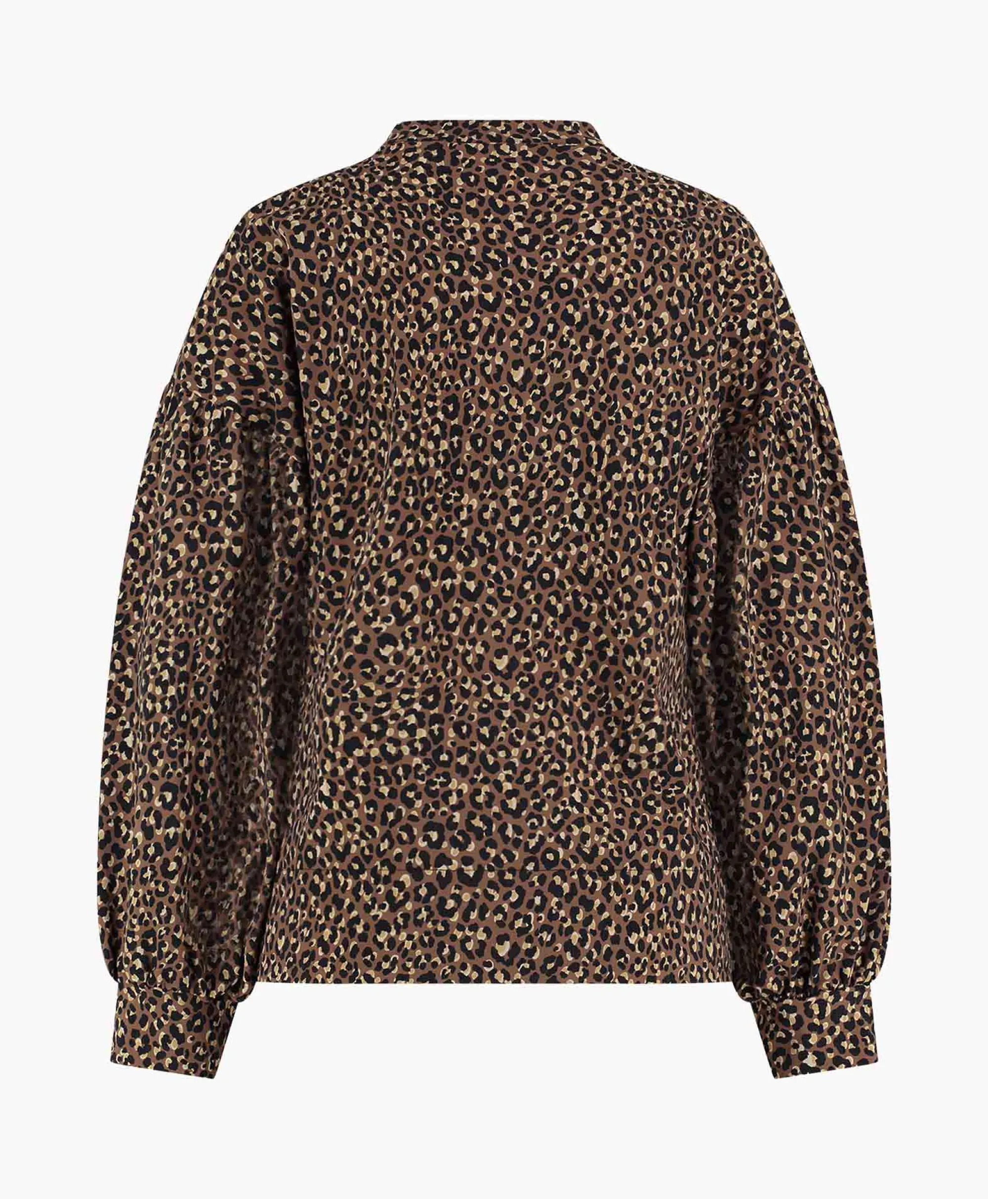 Studio Anneloes Top Julia Leopard Bruin*Dames T-Shirts & Tops