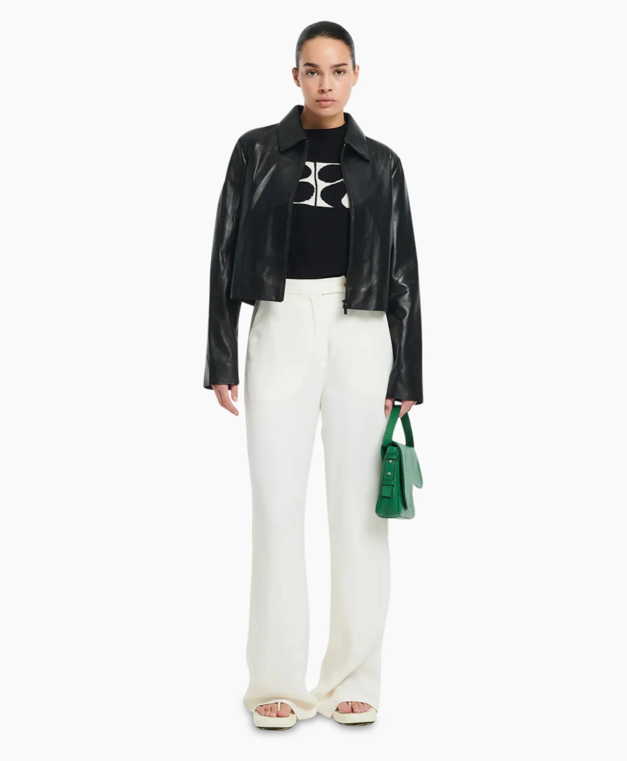 Studioar By Arma Jack Cadena Sheep Soft Waxed Zwart*Dames Jassen