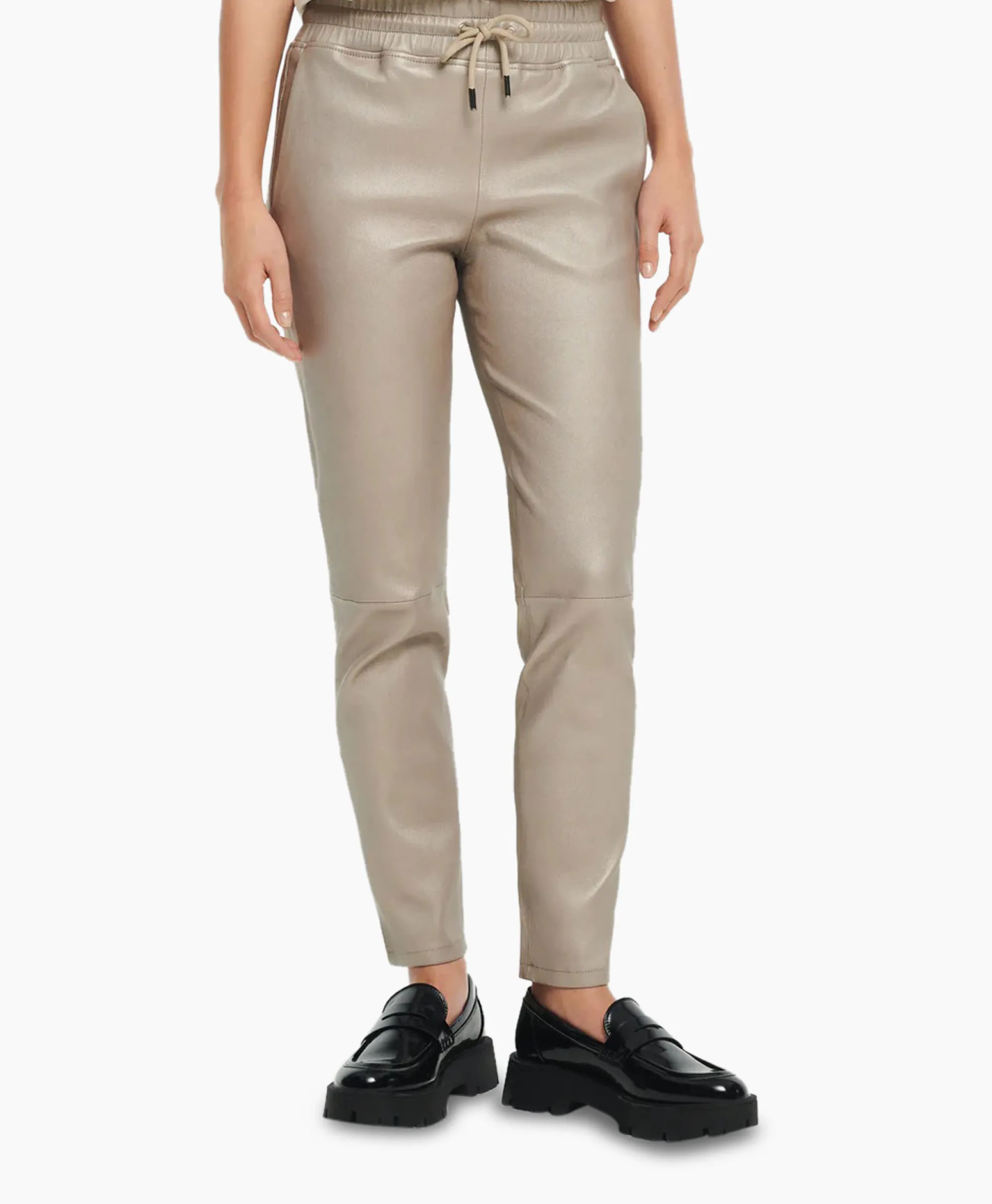Studioar By Arma Pantalon Naomi Stretch Plonge Beige*Dames Broeken