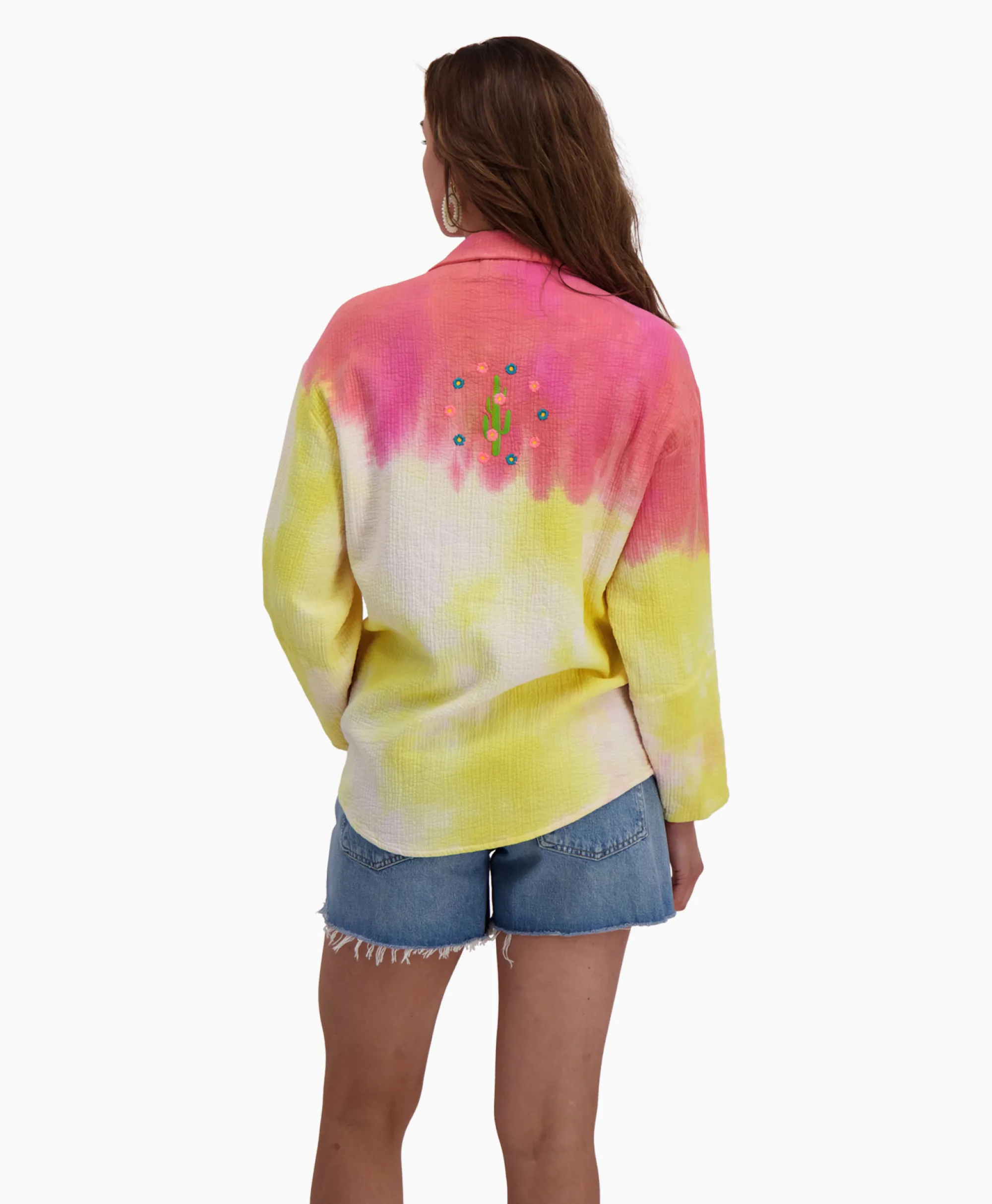 Susanna Blu Blouse Gardenia Gb11 Geel*Dames Blouses