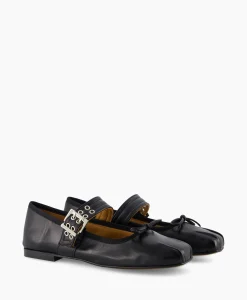 Toral Ballerina Tl-Astrid Zwart*Dames Instappers