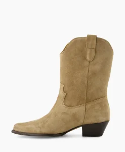 Toral Cowboylaars Single Beige*Dames Laarzen