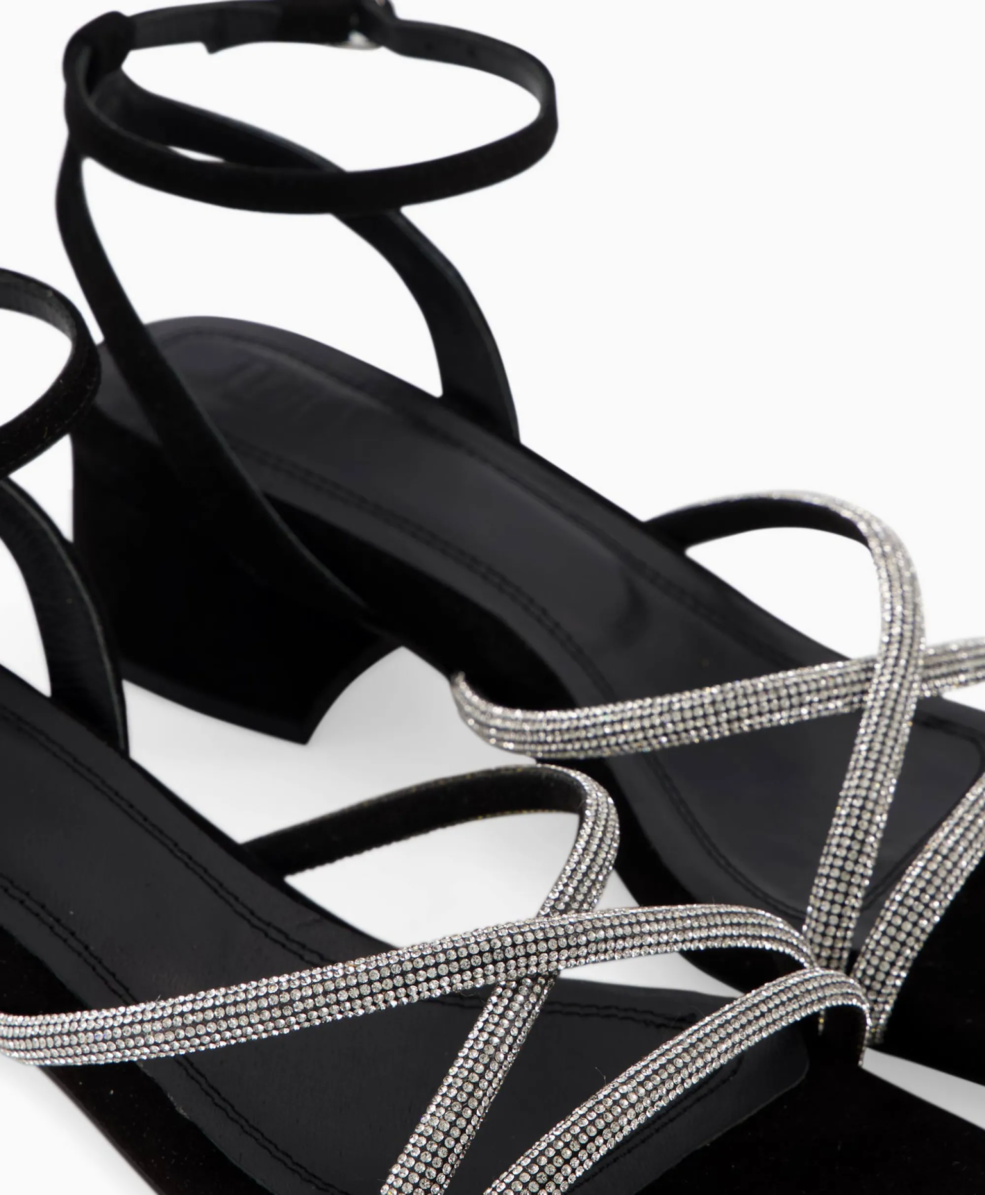 Toral Sandaal Met Hak Tl Celina Zwart*Dames Sandalen