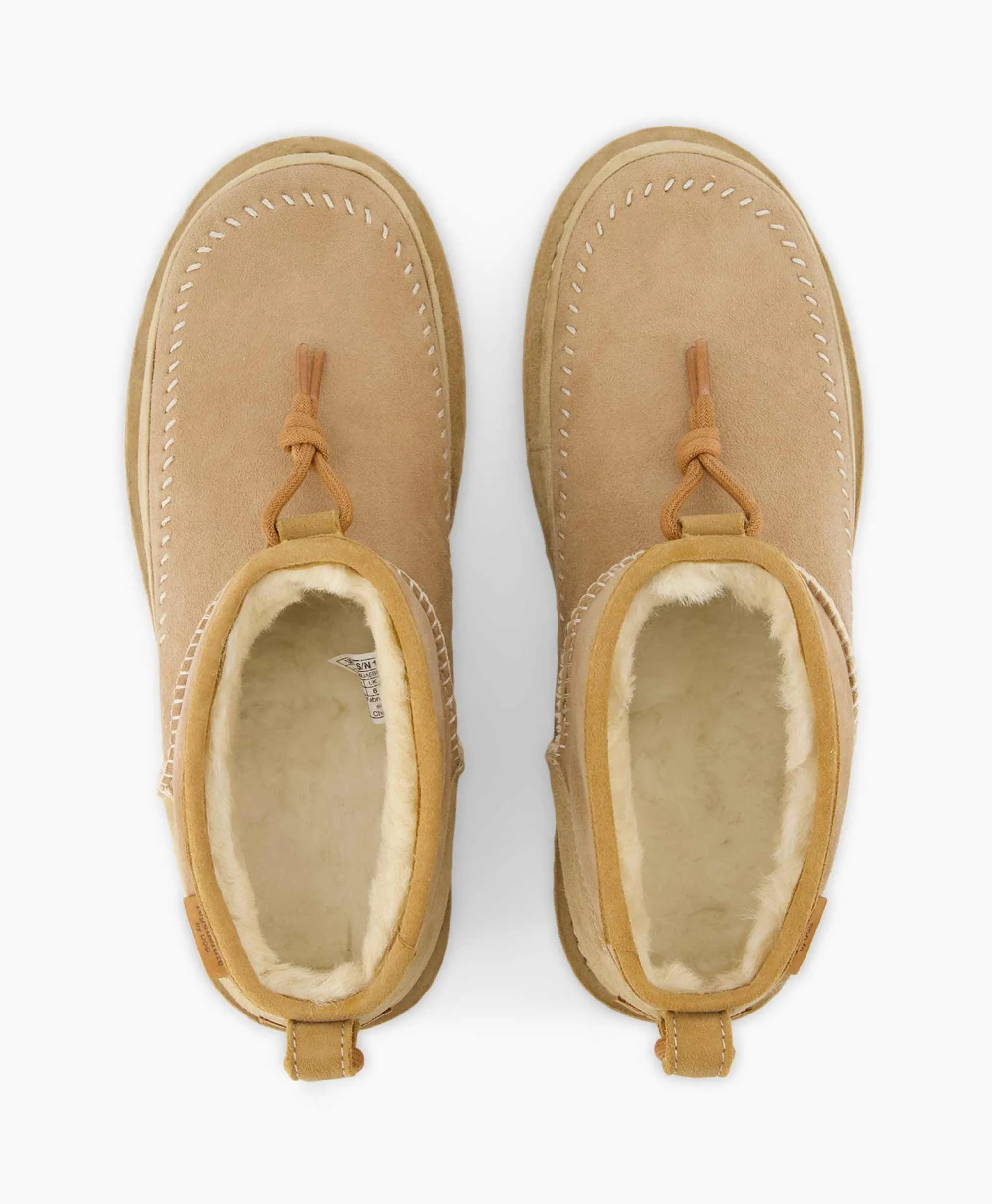Ugg Enkellaars W Ultra Mini Crafted Regenerate Beige*Dames Laarzen