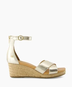 Ugg Sandaal Eugenia Goud*Dames Sandalen