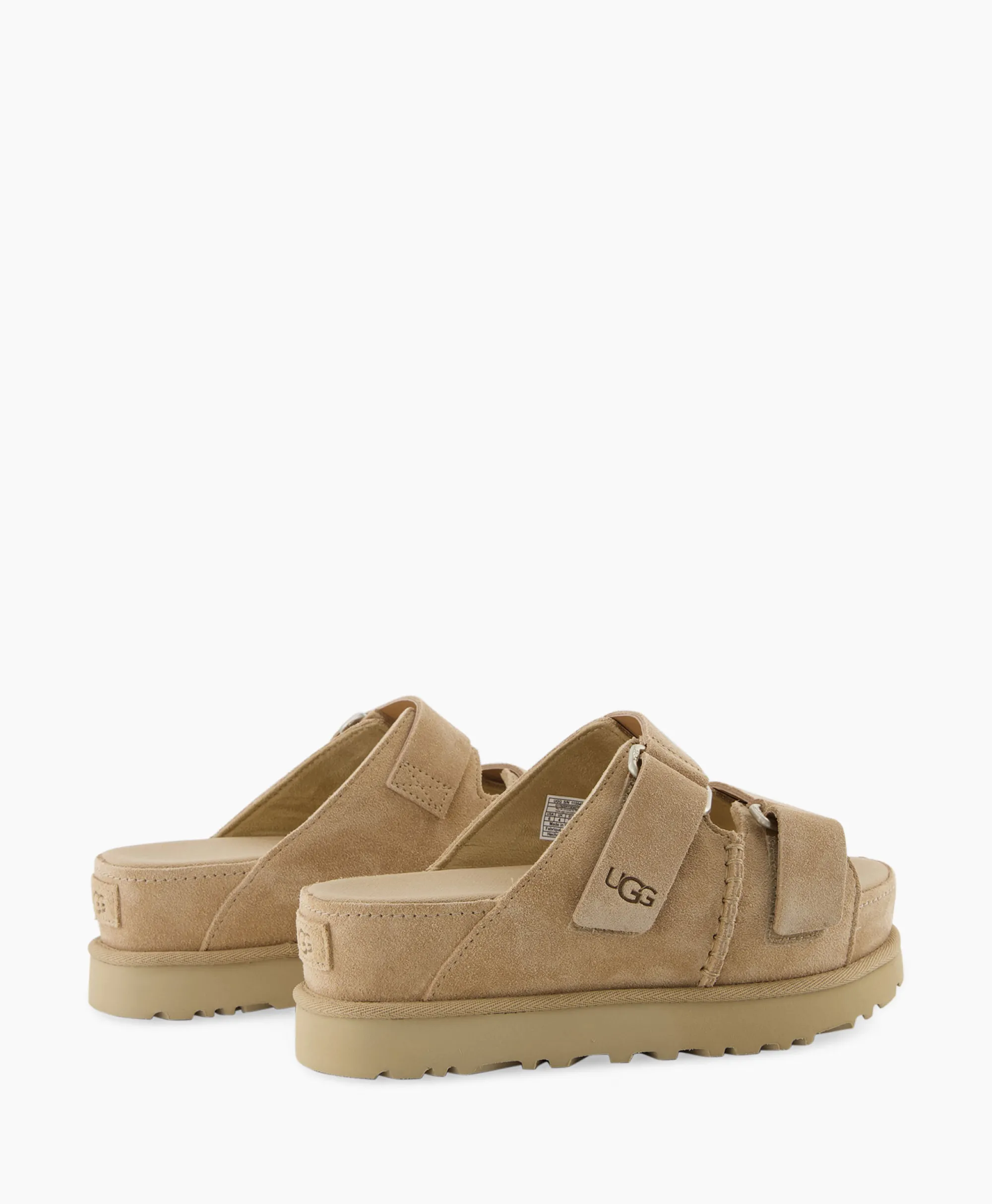 Ugg Sandaal Zonder Hak W Goldenstar Hi Slide Beige*Dames Sandalen