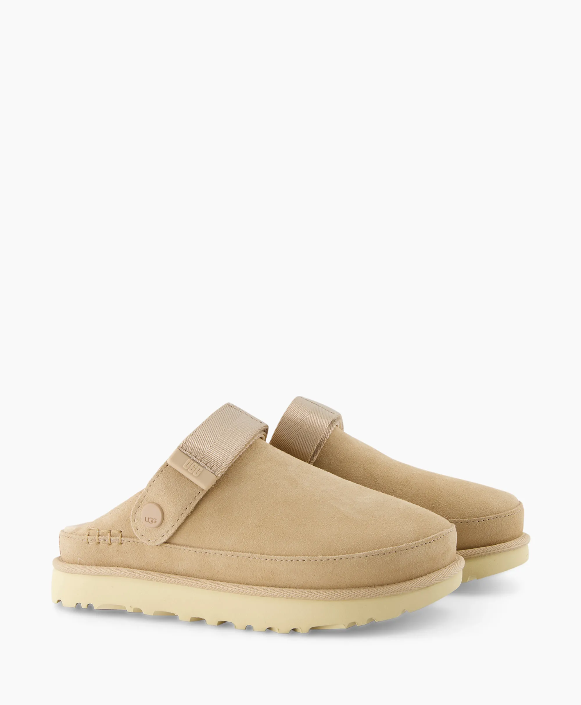 Ugg Sandaal Zonder Hak W Goldenstar Clog Beige*Dames Sandalen