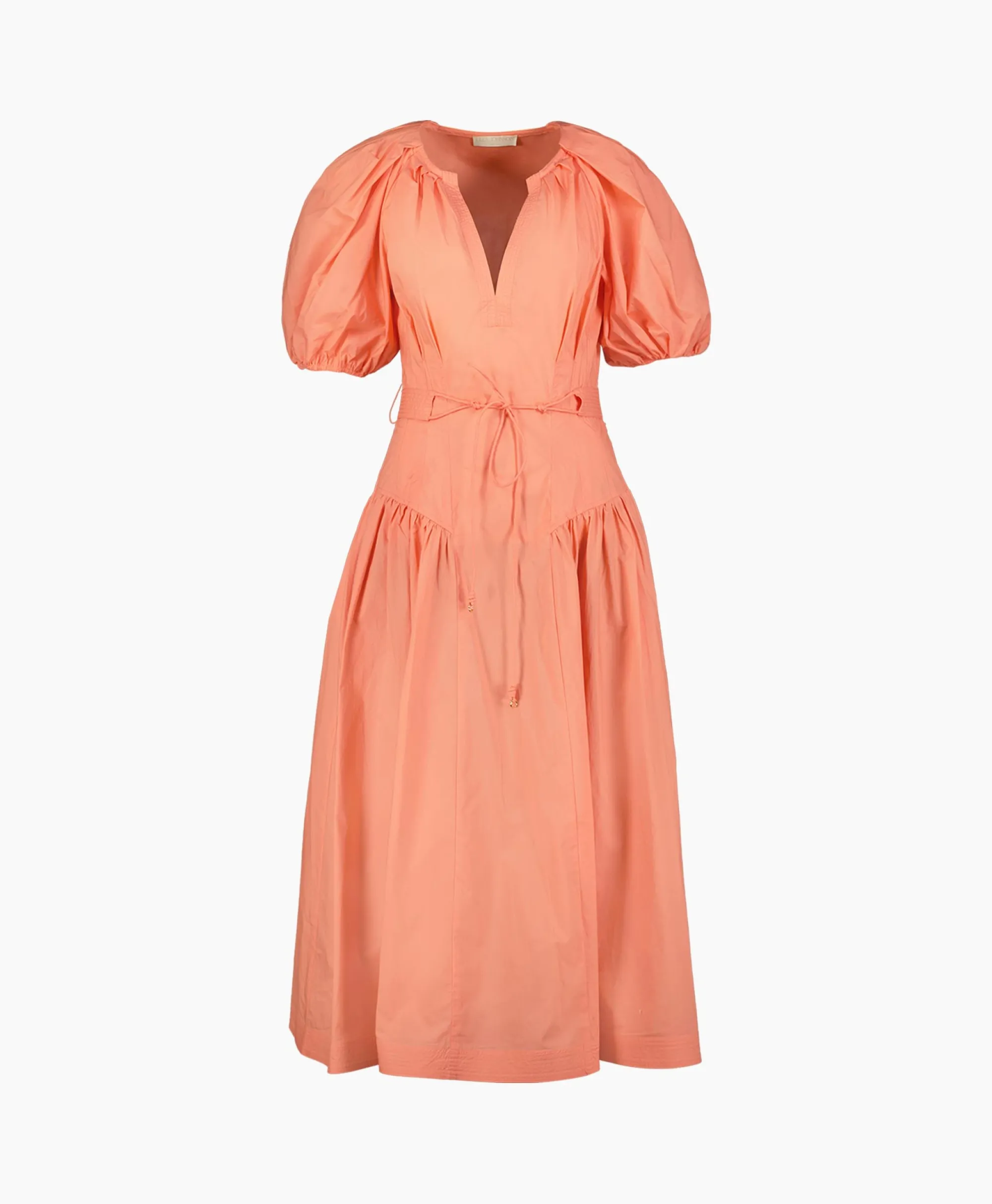 Ulla Johnson Midi Jurk Carina Pink*Dames Jurken