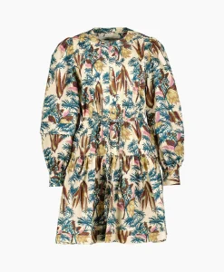 Ulla Johnson Mini Jurk Karina Midden Geel*Dames Jurken