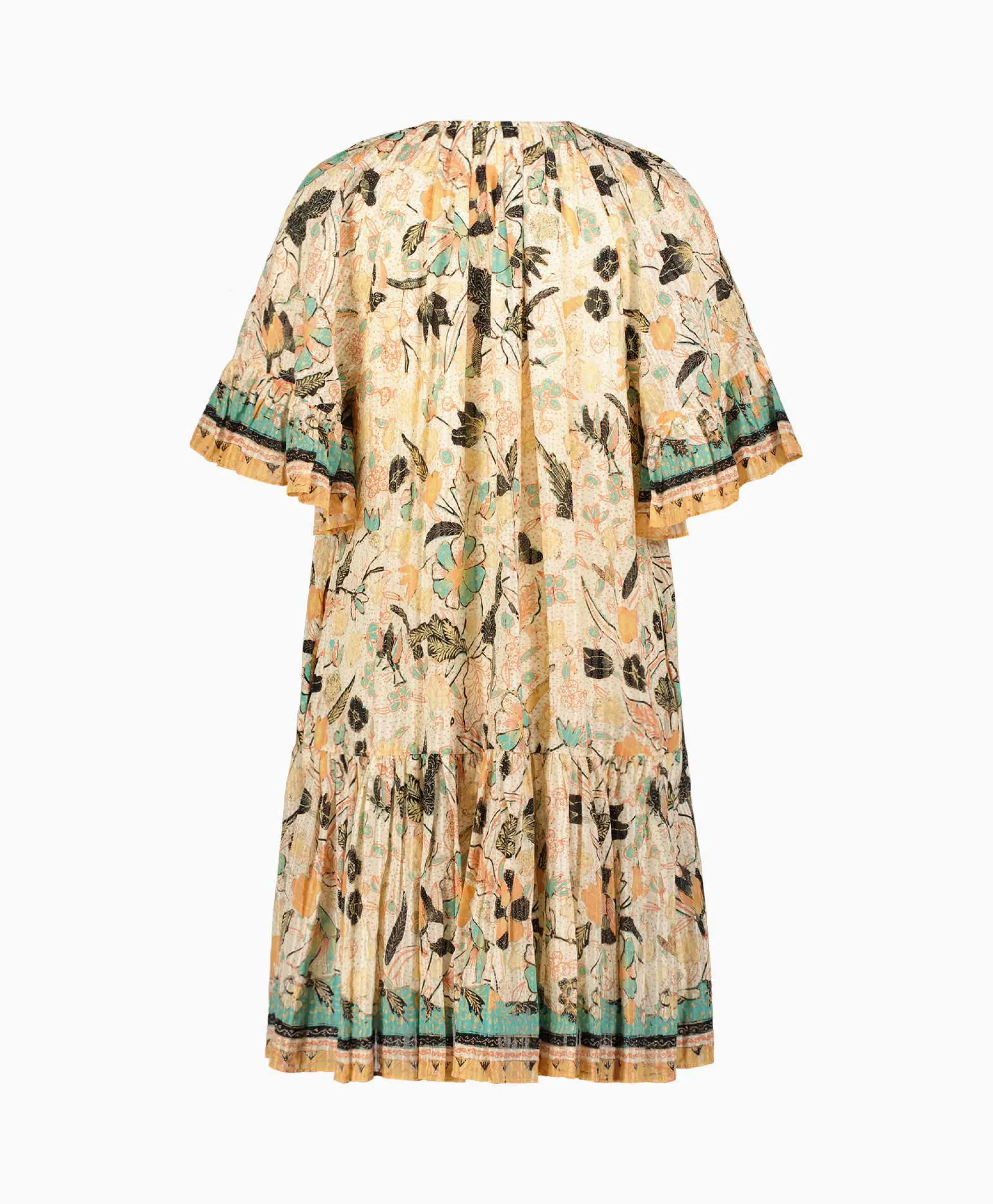 Ulla Johnson Mini Jurk Malie Ecru*Dames Jurken