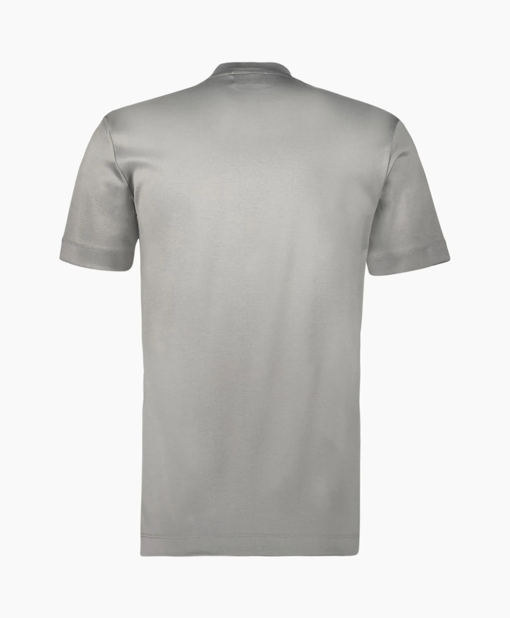 Valenza T-Shirt Interlock Supima Licht Grijs*Heren T-Shirts