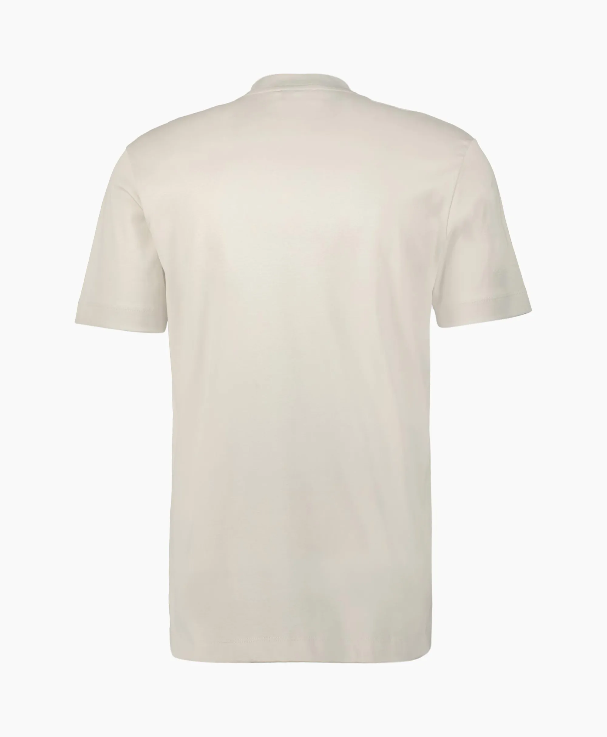 Valenza T-Shirt Interlock Supima Grijs*Heren T-Shirts