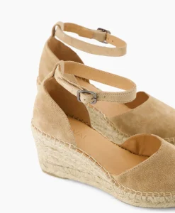 Via Vai Espadrille Flora Braid Beige*Dames Instappers