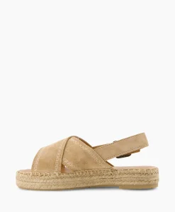 Via Vai Espadrille Mondi Sun Beige*Dames Instappers