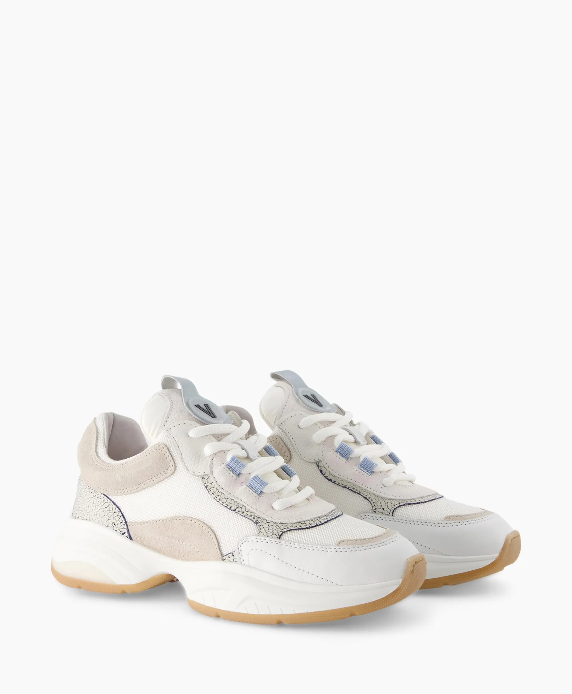 Via Vai Sneaker Pepper Finn Wit*Dames Sneakers
