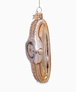 Vondels Kerstbal Horloge Goud*Lifestyle Lifestyle