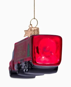 Vondels Kerstbal Christmas Truck Rood*Lifestyle Lifestyle