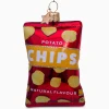 Vondels Kerstbal Naturel Chips Rood*Lifestyle Lifestyle