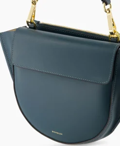 Wandler Crossbody Tas Hortensia Mini Petrol*Dames Tassen