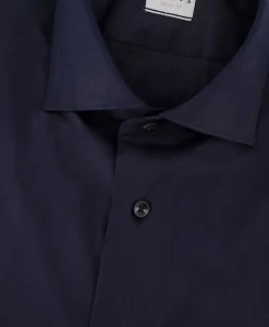 Xacus Tailor Fit Shirt Donker Blauw*Heren Overhemden
