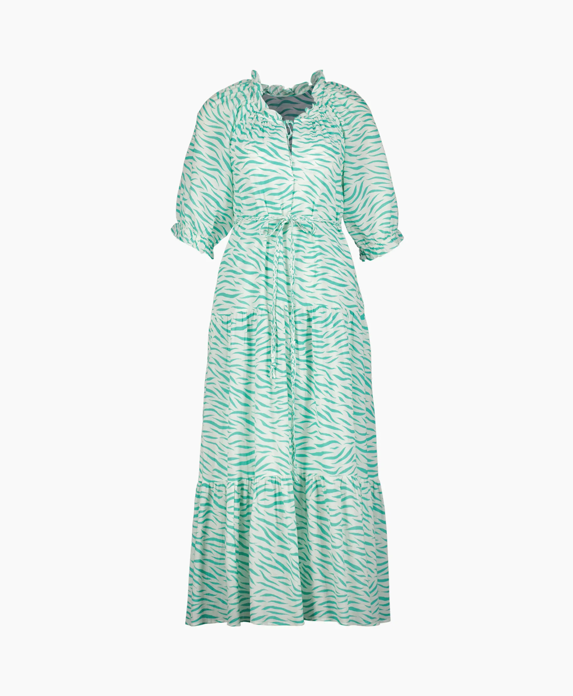 Xirena Maxi Jurk Lyta Dress Groen*Dames Bruiloftskleding