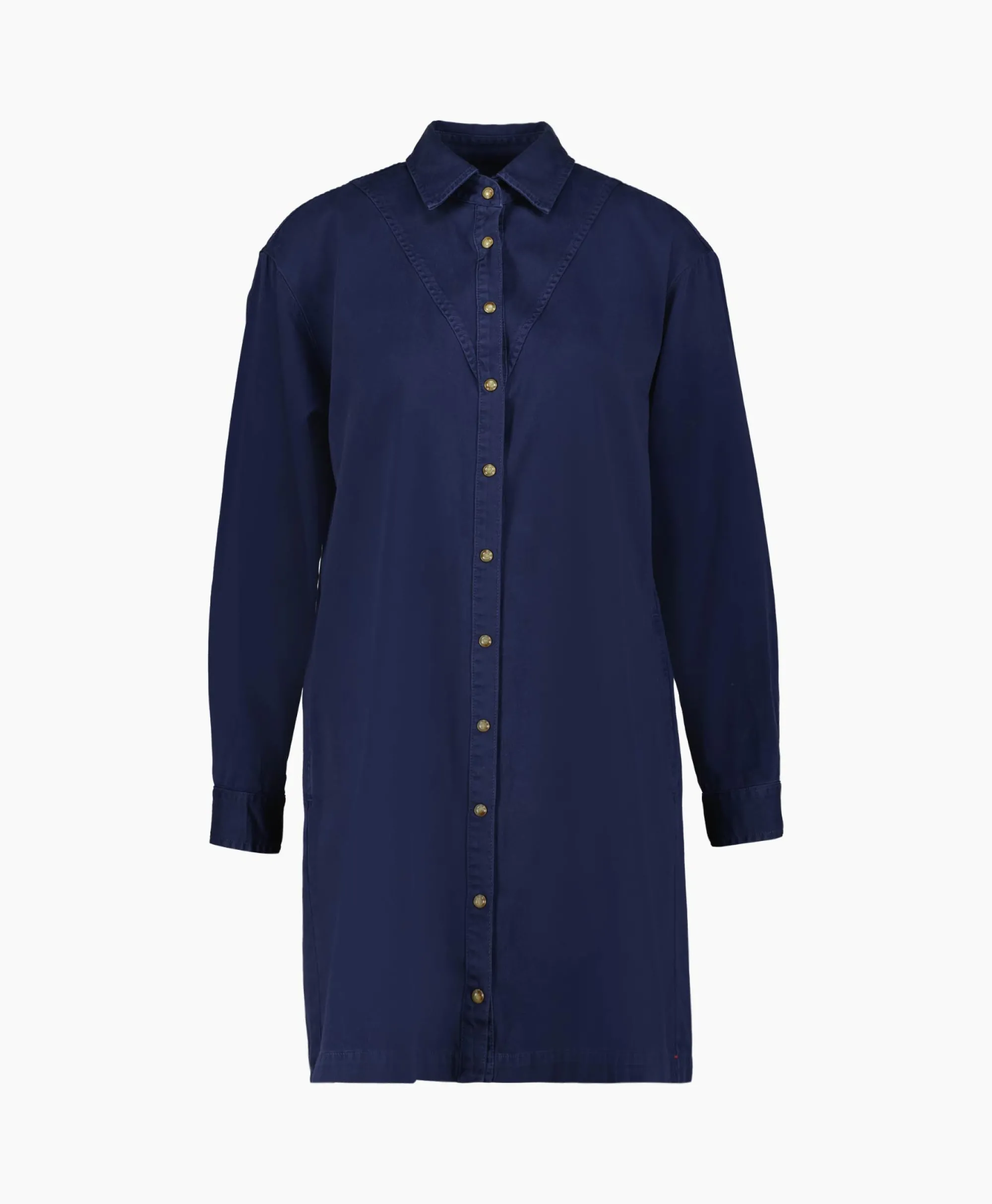 Xirena Mini Jurk Keegan Twill Blauw*Dames Bruiloftskleding