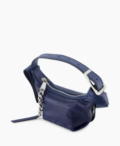 Zadig & Voltaire Zadig & Voltaire Schouder / Hand Tas Le Cecilia Xs Leather With Veg Donker Blauw*Dames Tassen