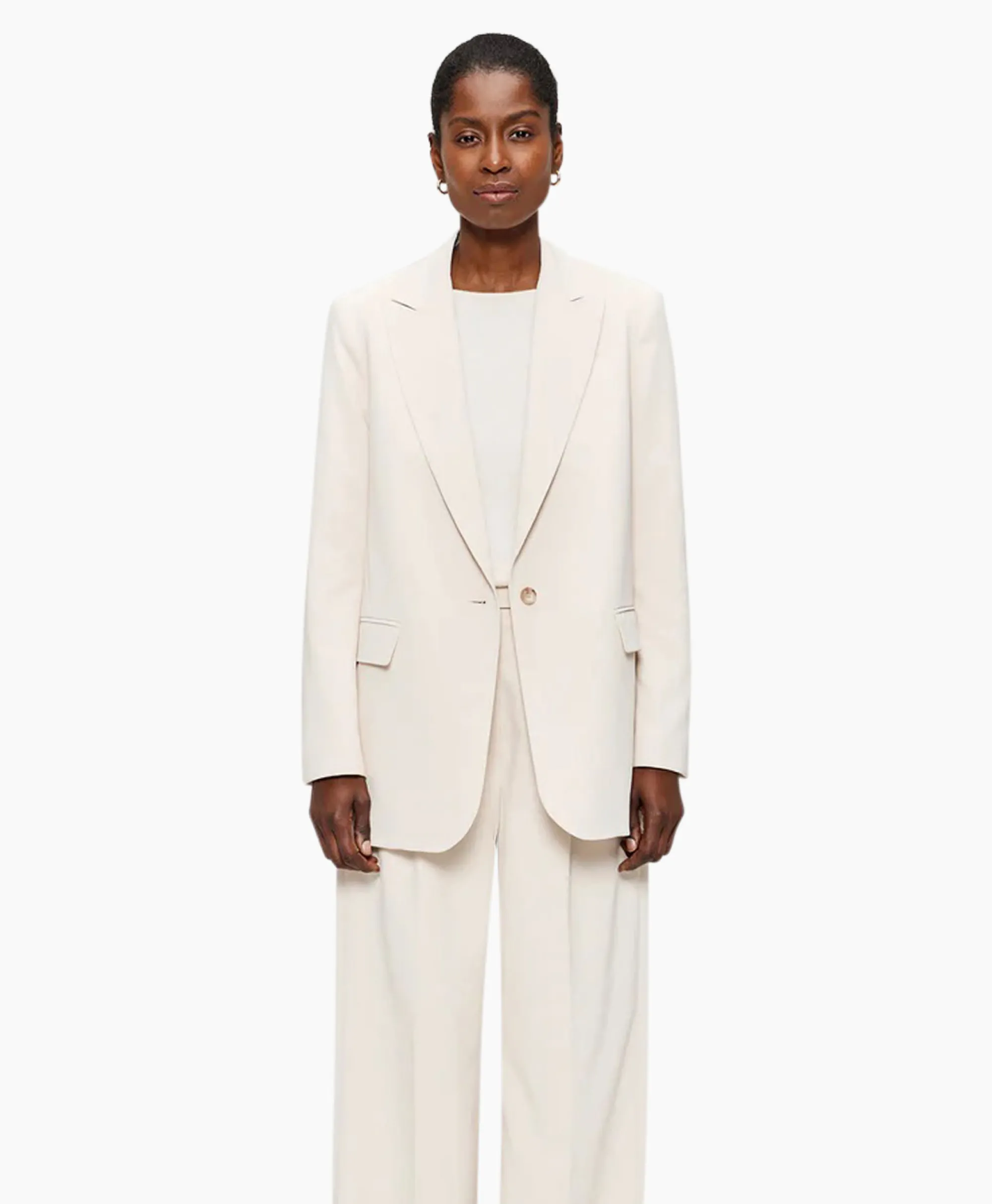 Zenggi Blazer Cool Panama Off White*Dames Blazers